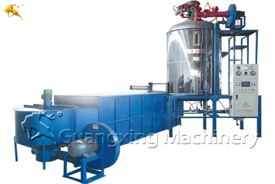 EPS Batch Pre-Expander Machine EPS Expandable Polystyrene Automatic Machine
