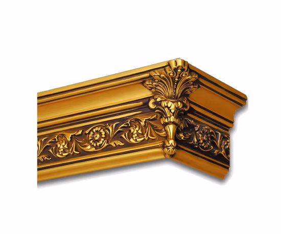 Новый стиль PS декоративный потолочный карниз рамка занавес линии аксессуары для внутреннего украшения окна